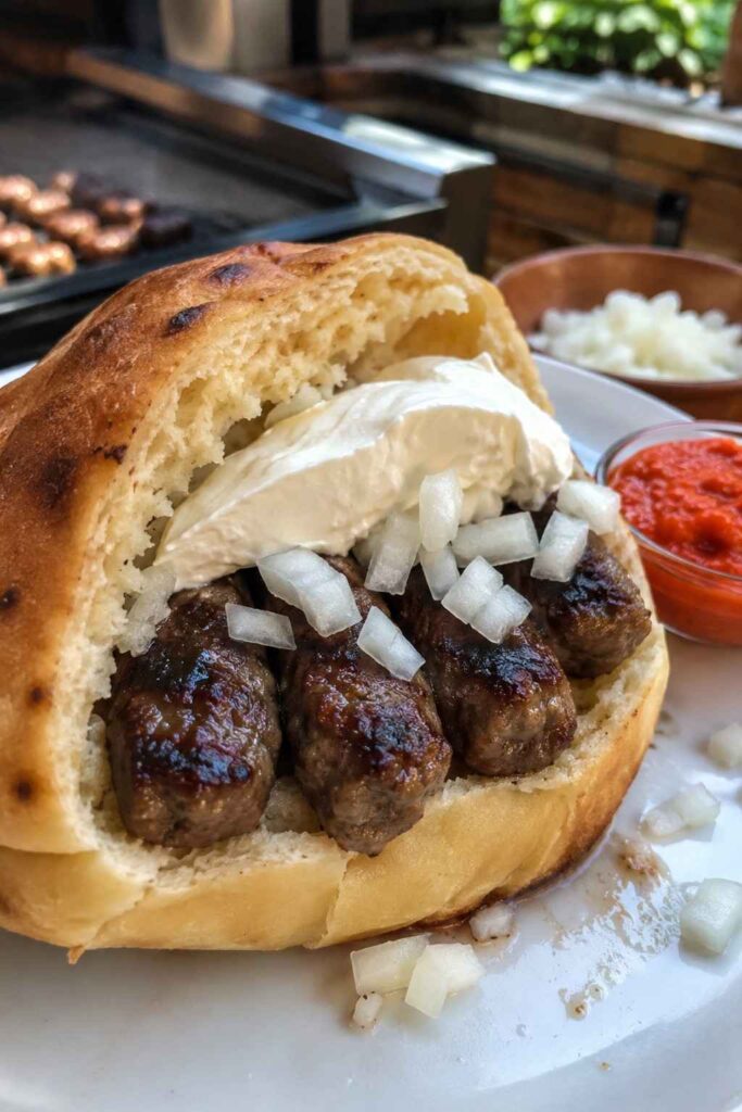 Ćevapi in a Bun Recipe