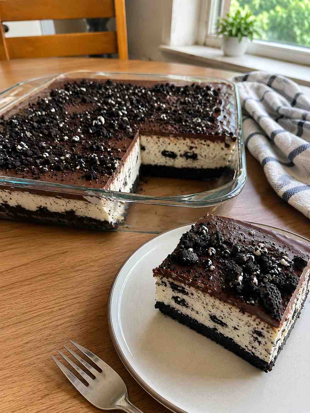 Oreo Fantasy Cake – Easy No-Bake Cookies & Cream Dessert