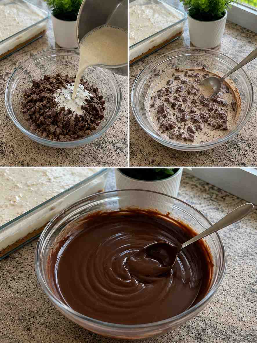 Costco Waffle Cone Bar Cake Step Image