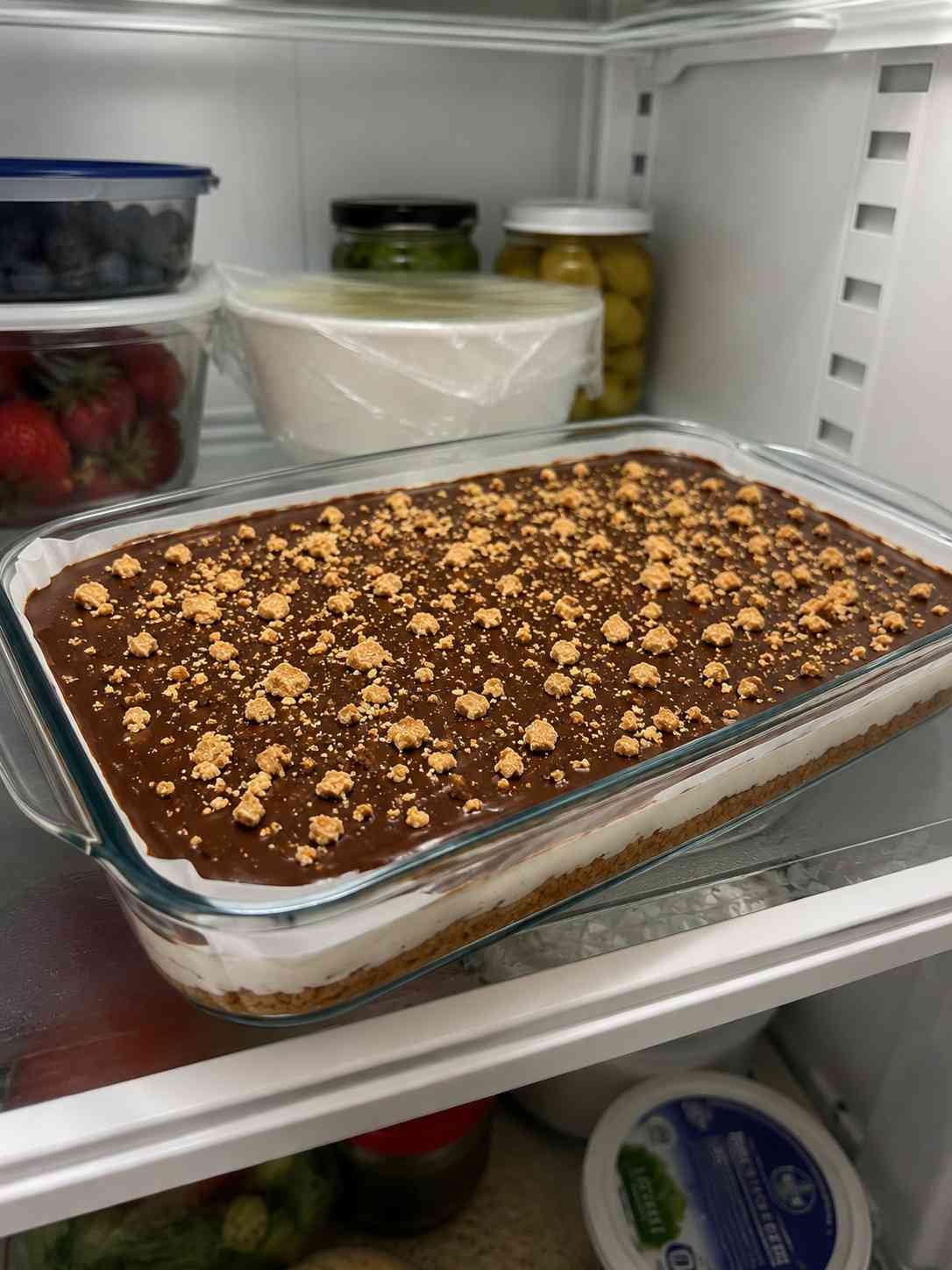 Costco Waffle Cone Bar Cake Step Image