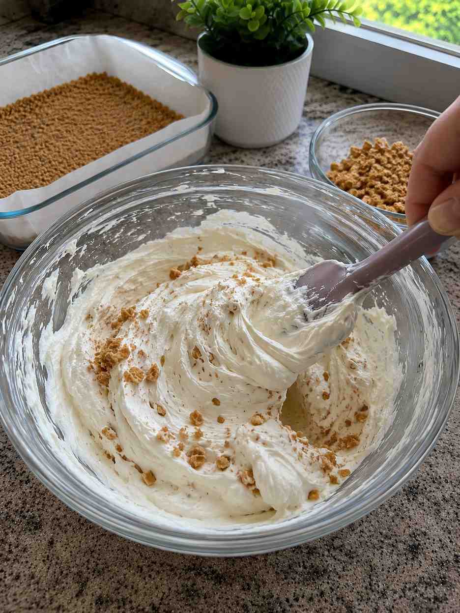 Costco Waffle Cone Bar Cake Step Image