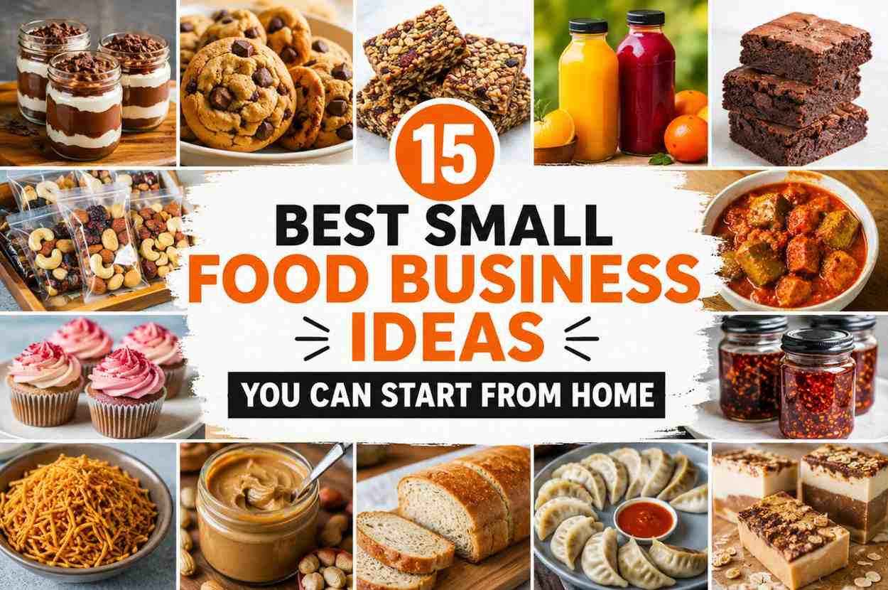 15 Best Small Food Business Ideas You Can Start From Home