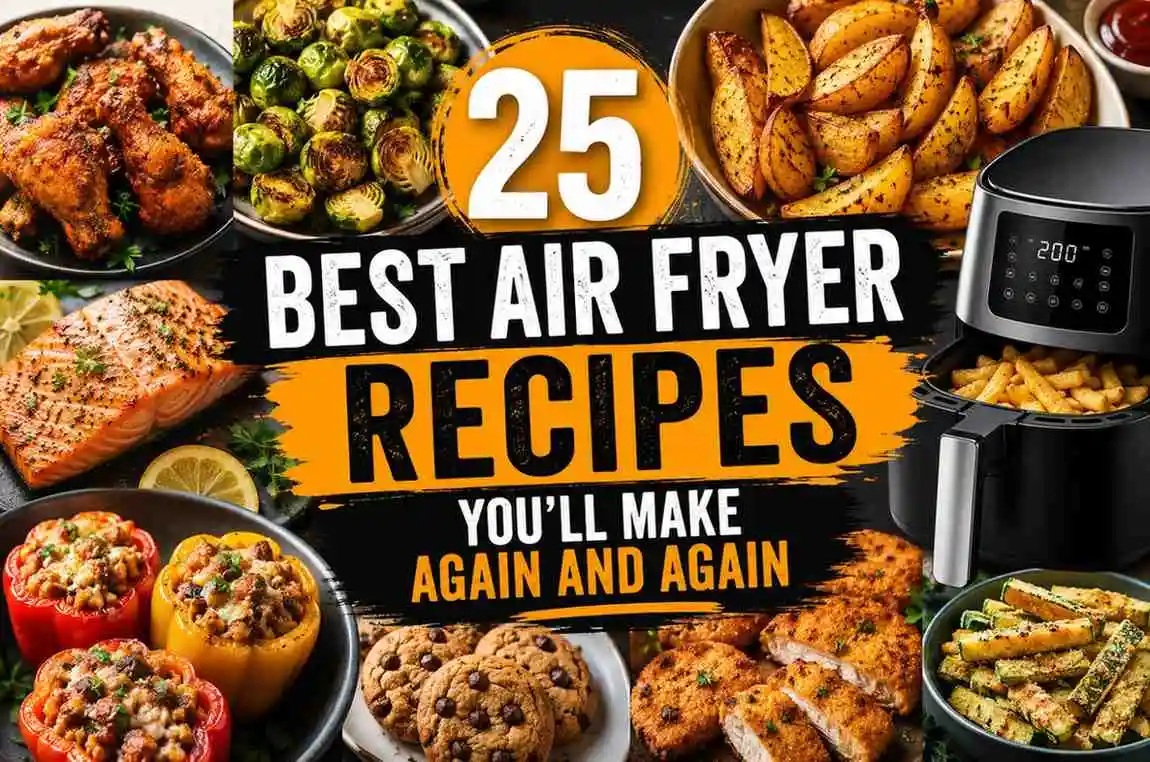 Best air fryer recipes collage