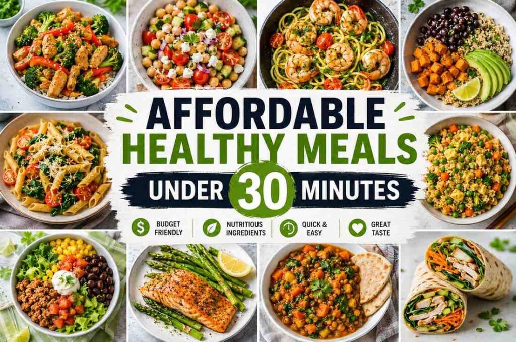 Affordable Healthy Meals Under 30 Minutes