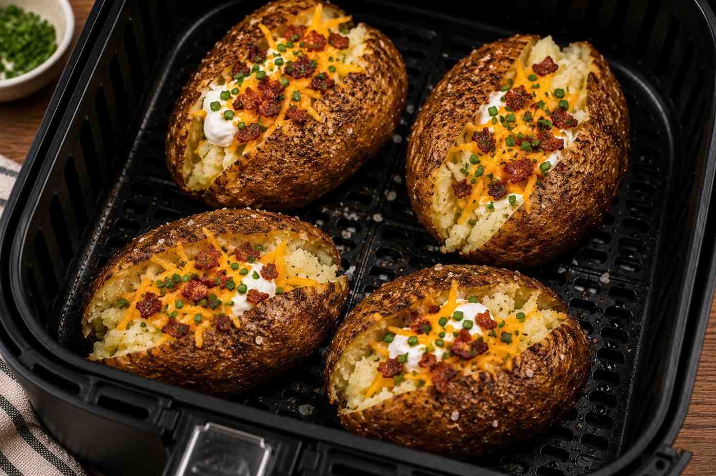 Air Fryer Baked Potatoes