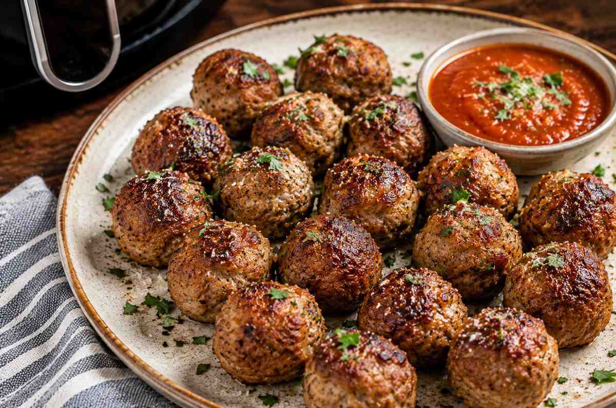 Air Fryer Meatballs