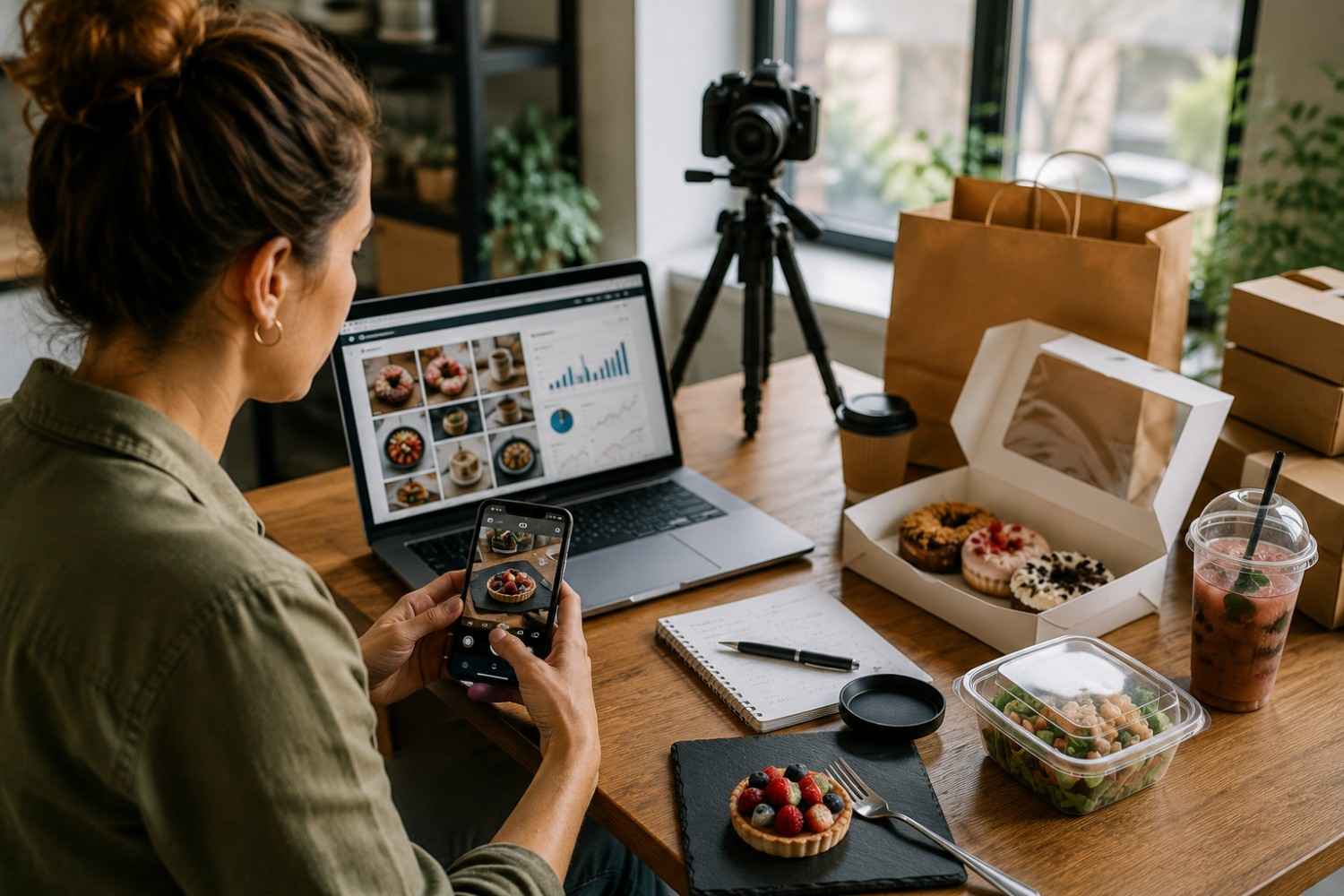 Food business marketing strategy