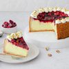 Pistachio and Raspberry Mileram Cake