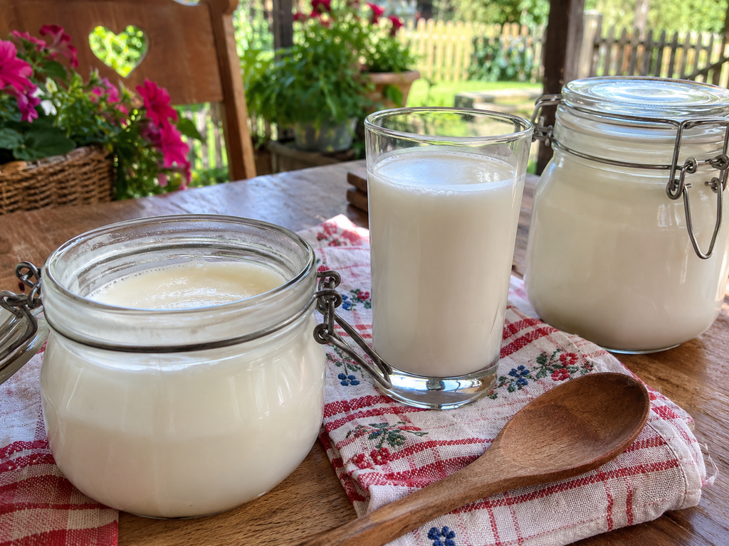 homemade yogurt, how to make yogurt, ayran, Balkan breakfast, 2 ingredient recipe, fermented foods